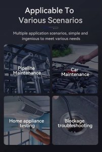 Kamera inspekcyjna endoskopowa z ruchomą głowicą E6257 6