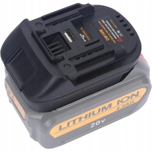 ADAPTER PRZEJSCIÓWKA Z DEWALT 18V 20V MILWAUKEE M18 DO NARZĘDZI MAKITA 2