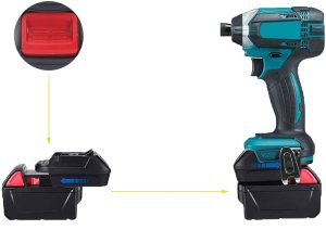 ADAPTER PRZEJSCIÓWKA Z DEWALT 18V 20V MILWAUKEE M18 DO NARZĘDZI MAKITA 7