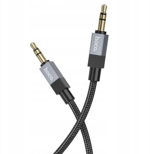 Kabel Hoco Jack 3.5mm - Jack 3.5mm 1 m czarny 2