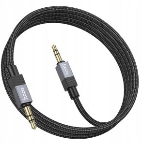 Kabel Hoco Jack 3.5mm - Jack 3.5mm 1 m czarny 3