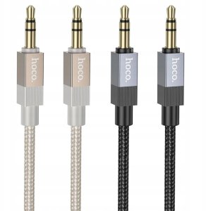 Kabel Hoco Jack 3.5mm - Jack 3.5mm 1 m czarny 4