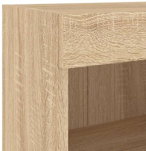 vidaXL 5-częściowy zestaw mebli TV z LED, dąb sonoma 10