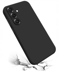 Etui do Samsung S25 CASE Silicone ELASTYCZNE + Szkło OCHRONNE 9H 5