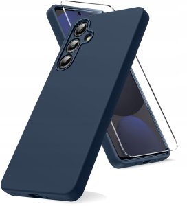 Etui do Samsung Galaxy S24 FE CASE SOFT MATT PLECKI MATOWE + SZKŁO 9H 2