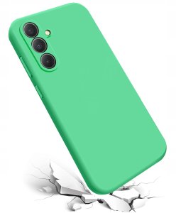 Etui do Samsung Galaxy S24 FE CASE Silicone ELASTYCZNE + Szkło OCHRONNE 9H 3