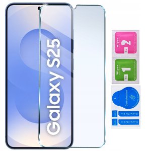 Etui do Samsung Galaxy S25 WZMACNIANE SILIKONOWE PRZEZROCZYSTE + Szkło 9H 8