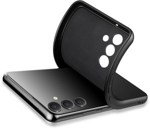 Etui do Samsung Galaxy S24 FE CASE Silicone ELASTYCZNE + Szkło OCHRONNE 9H 2