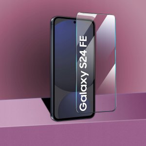 Etui do Samsung S24 FE silikonowe MATOWE serce + Szkło ochronne na ekran 9H 2