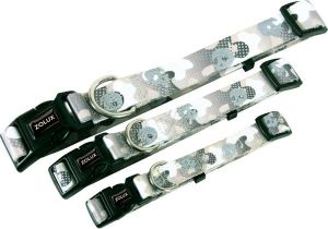 Zolux Obroża regulowana CAMO 20 mm kol. szary 2