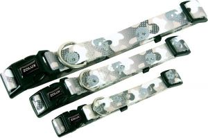 Zolux Obroża regulowana CAMO 20 mm kol. szary 4