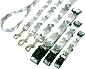 Zolux Obroża regulowana CAMO 20 mm kol. szary 5