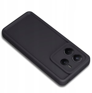 krainaGSM Etui do Xiaomi Redmi Note 14 4G silikonowe MATOWE + Szkło 9H 2
