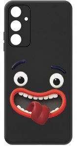 krainaGSM ETUI do Samsung M15 5G WZORY | SILIKONOWE MATT CASE + SZKŁO HARTOWANE 9H 3