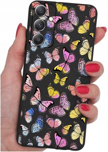 krainaGSM ETUI do Samsung M15 5G WZORY | SILIKONOWE MATT CASE + SZKŁO HARTOWANE 9H 2