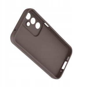 krainaGSM Etui do Samsung M35 5G silikonowe MATOWE + Szkło ochronne na ekran 9H 4