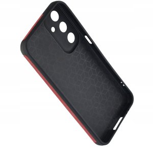 Etui do Samsung M15 5G silikonowe SKÓRZANE VINTAGE CASE + Szkło na ekran 9H 4