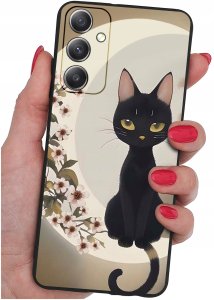 krainaGSM ETUI do Samsung M15 5G WZORY | SILIKONOWE MATT CASE + SZKŁO HARTOWANE 9H 2