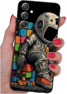 krainaGSM ETUI do Samsung M15 5G WZORY | SILIKONOWE MATT CASE + SZKŁO HARTOWANE 9H 2