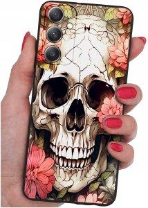 krainaGSM ETUI do Samsung M15 5G WZORY | SILIKONOWE MATT CASE + SZKŁO HARTOWANE 9H 2