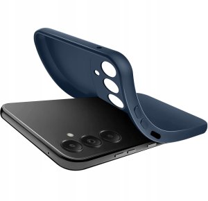 krainaGSM Etui do Samsung Galaxy M15 5G CASE SOFT MATT PLECKI MATOWE + SZKŁO 3