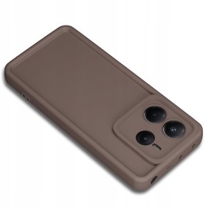 krainaGSM Etui do Xiaomi Redmi Note 14 4G silikonowe MATOWE + Szkło 9H 2