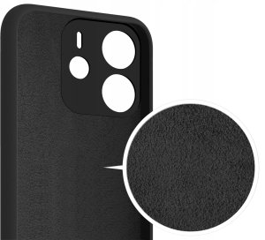 Etui do Xiaomi Redmi Note 14 5G CASE Silicone ELASTYCZNE + Szkło 9H 2