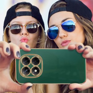 krainaGSM Etui do Xiaomi Redmi Note 14 Pro 4G SILIKONOWE ELEGANCKIE SLIM 4