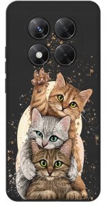 ETUI do Xiaomi Redmi Note 14 Pro+ 5G | WZORY | SILIKONOWE MATT CASE 3