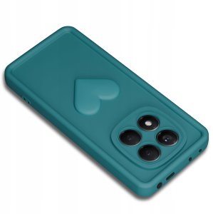 krainaGSM Etui do Xiaomi Redmi Note 14 Pro 4G silikonowe MATOWE serce 2