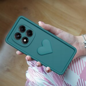 krainaGSM Etui do Xiaomi Redmi Note 14 Pro 4G silikonowe MATOWE serce 4