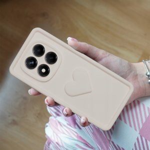krainaGSM Etui do Xiaomi Redmi Note 14 Pro 4G silikonowe MATOWE serce 4