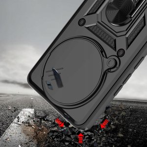 krainaGSM Etui do Xiaomi Redmi Note 14 Pro 4G PANCERNE SLIDE RING CASE 3