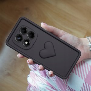 krainaGSM Etui do Xiaomi Redmi Note 14 Pro 4G silikonowe MATOWE serce 4