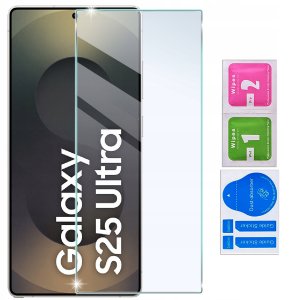 Etui do Samsung Galaxy S25 Ultra PANCERNE CASE SILICON GUMOWE SLIM +SZKŁO 7