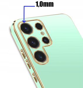 Etui do Samsung Galaxy S25 Ultra SILIKONOWE ELEGANCKIE SLIM + Szkło 9H 2