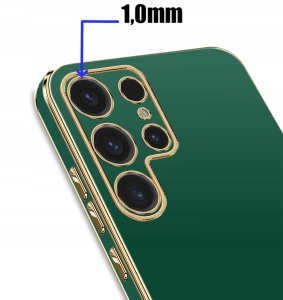 Etui do Samsung Galaxy S25 Ultra SILIKONOWE ELEGANCKIE SLIM + Szkło 9H 2