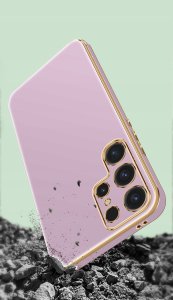 Etui do Samsung Galaxy S25 Ultra SILIKONOWE ELEGANCKIE SLIM + Szkło 9H 6