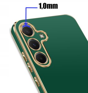 Etui do Samsung S25 SILIKONOWE ELEGANCKIE SLIM + Szkło 9H 2