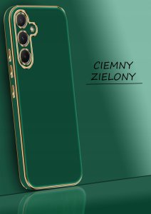 Etui do Samsung S25 SILIKONOWE ELEGANCKIE SLIM + Szkło 9H 3