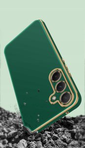 Etui do Samsung S25 SILIKONOWE ELEGANCKIE SLIM + Szkło 9H 6