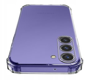 Etui do Samsung Galaxy S24 FE ANTI-SHOCK CLEAR CASE + Szkło OCHRONNE 9H 3
