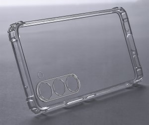 Etui do Samsung Galaxy S24 FE ANTI-SHOCK CLEAR CASE + Szkło OCHRONNE 9H 6