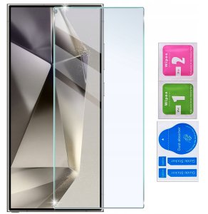 Etui do Samsung S24 Ultra CASE Silicone ELASTYCZNE + Szkło OCHRONNE 9H 5