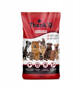 THANK'Q STANDARD smak szynka karma dla psa 10kg 2
