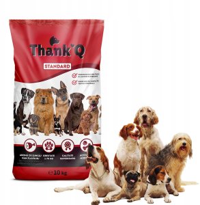 THANK'Q STANDARD smak szynka karma dla psa 10kg 3