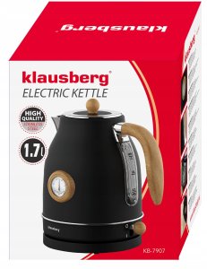 CZAJNIK ELEKTRYCZNY 1,7L Z TERMOMETREM KLAUSBERG KB-7907 RETRO 13