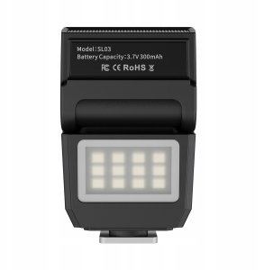 Lampa Błyskowa + Panel Led Ulanzi Sl03 Gn8 Stopka Iso Aparat Kamera Telefon / Sl03 Spark Lite / L200 2