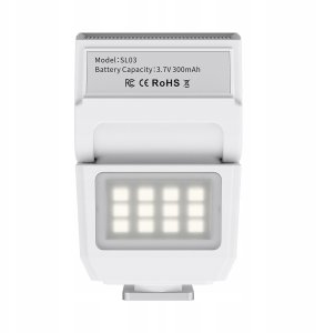Lampa błyskowa Ulanzi Lampa Błyskowa + Panel Led Sl03 Gn8 Stopka Iso Aparat Kamera Telefon / Sl03 Spark Lite / L199 2