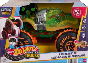 Mattel Hot Wheels Monster Trucks RC Rageasaur 1:15 (JBH03) 2